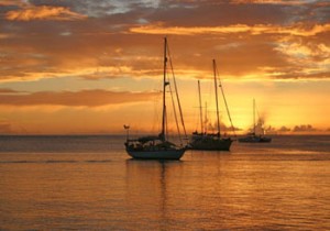 yachts-at-sunset